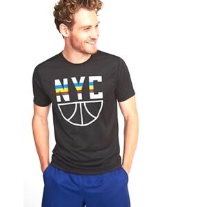 🏝 NYC Go-Dry Performance Tee Size M, NWT